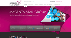 Desktop Screenshot of magentastargroup.com